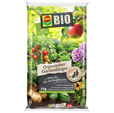 COMPO BIO Organischer Gartendünger - 5 kg