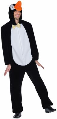 Pinguin Kostüm Erwachsene Tierkostüm Jumpsuit Tiere Zoo Karneval Fasching
