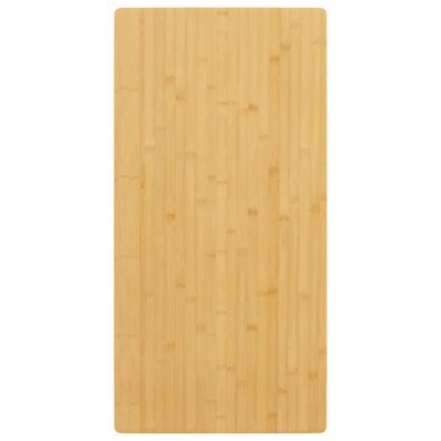 Tischplatte 70x70x1,5 cm Bambus