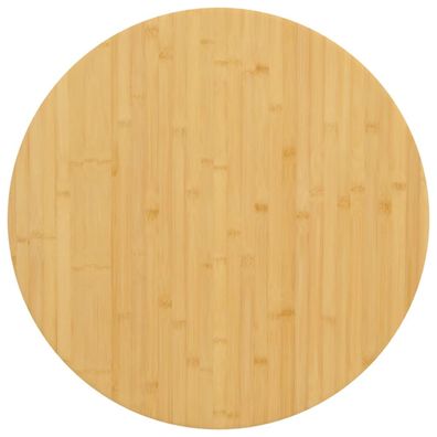 Tischplatte ß70x1,5 cm Bambus