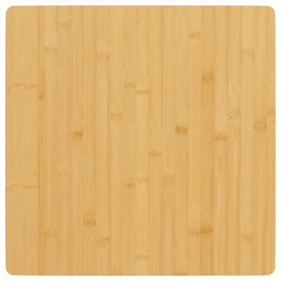 Tischplatte 60x60x1,5 cm Bambus