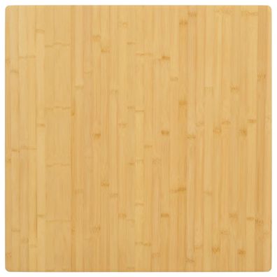 Tischplatte 50x50x1,5 cm Bambus