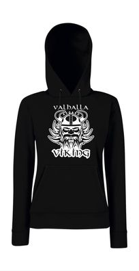 Valhalla Asgard Viking Warrior l Girlie Kapuzenpullover