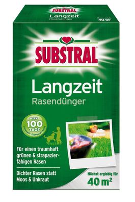 Substral® Langzeit Rasendünger 800 g für bis zu 40 m²