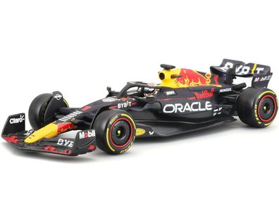 Bburago Modellauto - Red Bull Racing F1 RB19 Perez #11 (mit Helm, Maßstab 1:43)