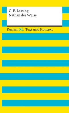 Nathan der Weise Reclam XL &ndash; Text und Kontext Gotthold Ephrai
