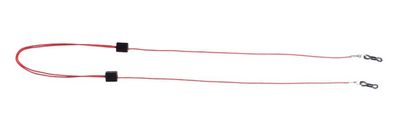 Brillenband Clfx 65 cm Polyester rot/ schwarz