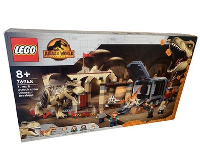 Lego Jurassic World 76948 " T. Rex und Antrociraptor Ausbruch "