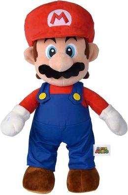Simba 109231013 Super Mario Plüschfigur 50cm Nintendo Plüschspielzeug Kinder