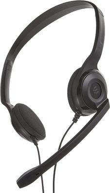 Sennheiser PC 3 Chat Stereo Headset, 3.5 mm Klinke schnur­ge­bun­den, Schwarz
