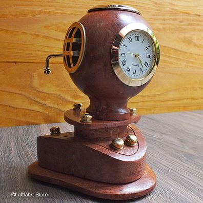 Exklusive Taucherhelm Uhr mit Kompass, Navy Art.-Nr. 12018