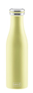 LURCH Isolier-Flasche Edelstahl 0,5l pearl yellow