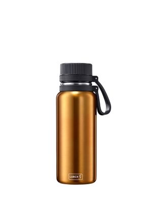 LURCH Isolier-Flasche Outdoor Edelstahl 0,5l columbia gold