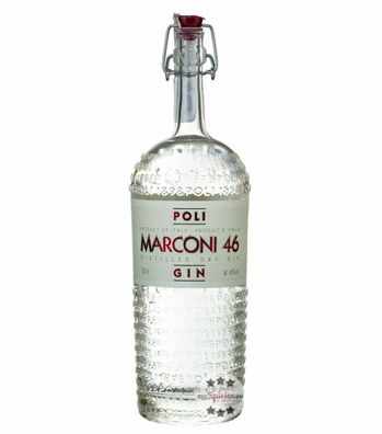 Poli Marconi 46 Gin (46 % vol., 0,7 Liter) (46 % vol., hide)