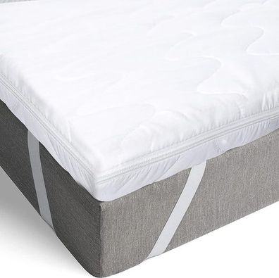 Kaltschaum-Matratzenauflage für erhöhten Komfort - Ideal für Betten, Schlafsofas und