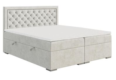 Schlafzimmer Bett Luxus Möbel Stil Modern Boxspringbett Design Doppelbett