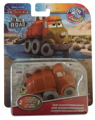 Mattel HMD68 Disney Pixar Cars On the Road, Color Changers, Baby Quadratorquosau