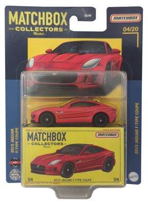 Mattel Matchbox HFL78 Collectors 2015 Jaguar F-Type Coupe, Sammleredition, Actio