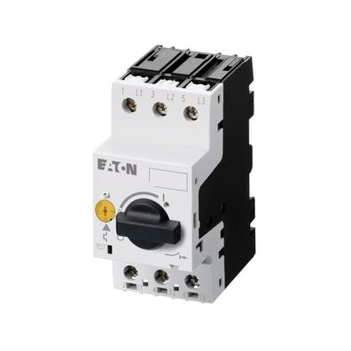 Eaton Leistungsschalter 2,5A 3p 1,6-2,5A/ In IP20 Einb Festeinbau Schraub PKZM0-2,5-T