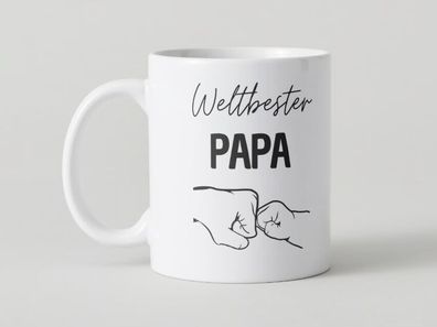 Papa-Tasse "Weltbester Papa" | Vatertag | Vater | Familie | Mug | Cup | Geschenk