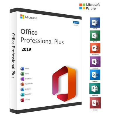 Microsoft Office 2019 Professional Plus Für Windows 11 Windows 10 PC kein ABO