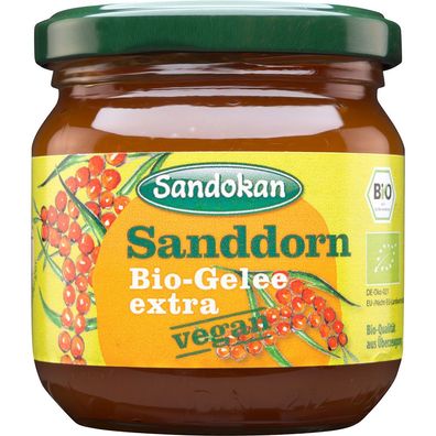 Sanddorn-Gelee extra Bio