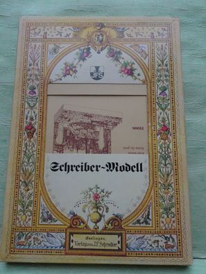 ALT: Schreiber Modell Hafenbild 72206 JFS Esslingen Reprint 19 Jahrhundert 80er Jahre