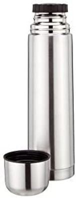 Riess Kelomat Isolierflasche mit Schraubverschluss rostfrei 1 Liter Höhe 32cm