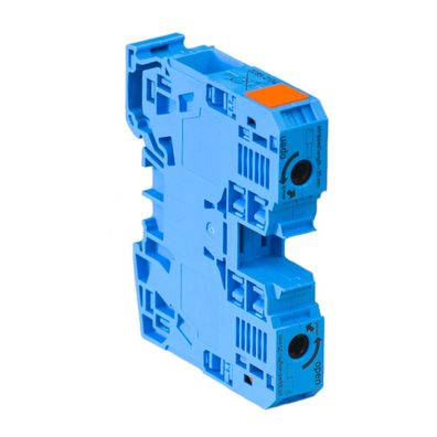 Wago 2-Leiter-Durchgangsklemme 35qmm, mit Power-Cage-Clamp Anschluss, blau,285-134