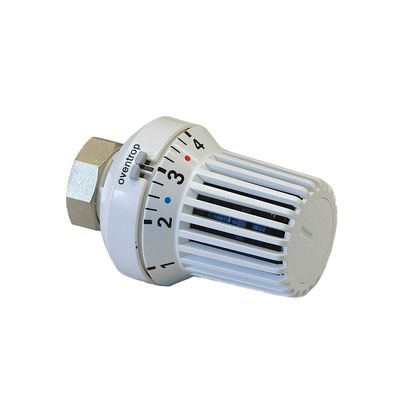 Oventrop Thermostat Uni XH mit Nullstellung f. Gewinde M 30x1,5, weiß, 1011365