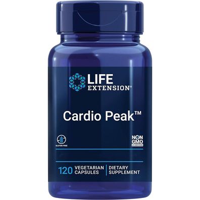 Life Extension, Cardio Peak, 120 Veg. Kapseln