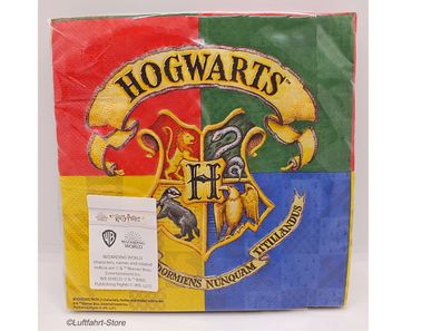 Harry Potter-Servietten, Hogwarts, 20 Stück, 33 x 33 cm Art.-Nr. 12097