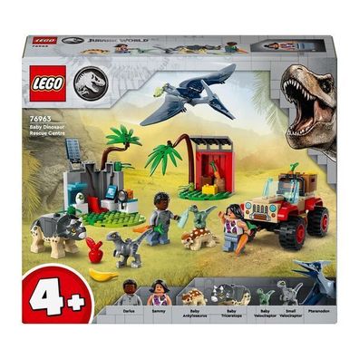 LEGO® Jurassic Wor 76963 Rettungszentrum für Baby-Dinos