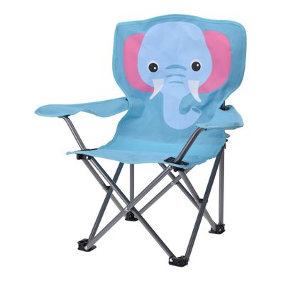 Kinder Campingstuhl Anglerstuhl Stuhl Blau Kinderstuhl + Tasche Blau Elefant