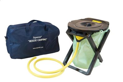 Separett Rescue Camping Tragbare Trenntoilette / Campingtoilette