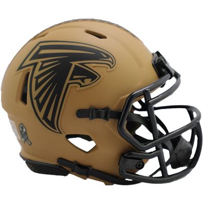 NFL Mini Speed Helm Salute to Service 2023 Atlanta Falcons Footballhelm