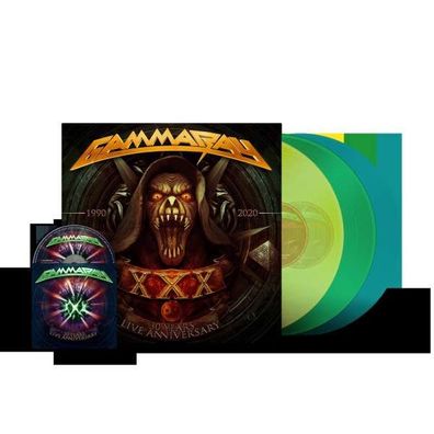Gamma Ray (Metal): 30 Years: Live Anniversary (180g) (Limited Edition) (Yellow, Gree