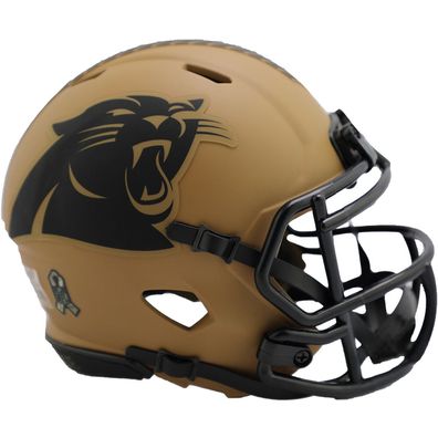 NFL Mini Speed Helm Salute to Service 2023 Carolina Panthers Footballhelm