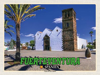 Blechschild 30x40 cm - Fuerteventura Spanien Centro Arte Canario