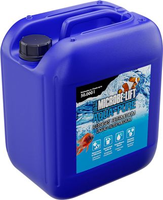 Microbe-lift 5l Wasseraufbereiter Aqua-Pure - flüssiges Filtermedium mit Bakterien...