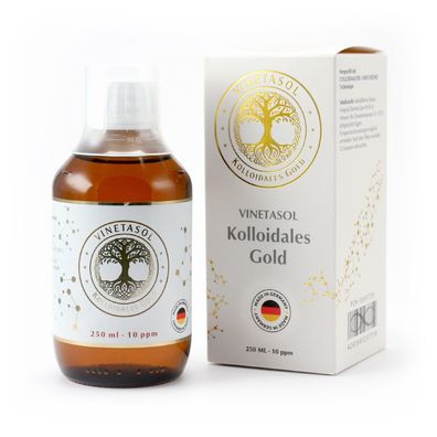 Vinetasol - Kolloidales Gold 10ppm / 250 ml