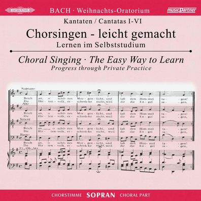 Chorsingen leicht gemacht - Johann Sebastian BachWeihnachtsoratorium BWV 248 (Sopr...