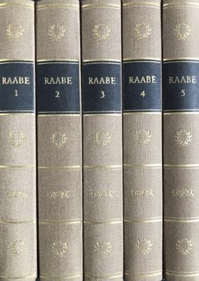 Wilhelm Raabes Werke in fünf Bänden - Wilhelm Raabe - Aufbau Verlag