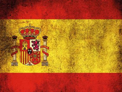 vianmo Holzschild 30x40 cm Spanien Fahne Flagge