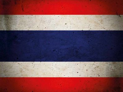 vianmo Blechschild 30x40 cm Thailand Fahne Flagge