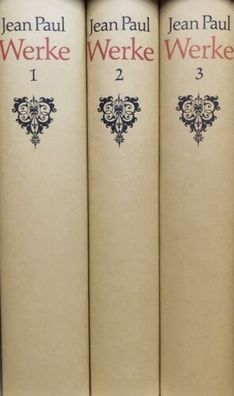 Werke in drei Bänden - Jean Paul - Büchergilde Gutenberg