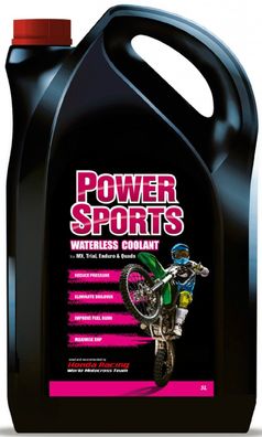 Evans Power Sports Kühlflüssigkeit / Kühlmittel ohne Wasser (5 Liter Kanister)