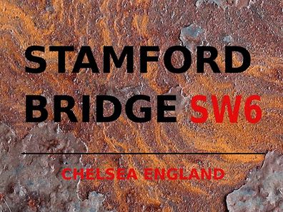 Blechschild 30x40 cm - London England Stamford Bridge SW6