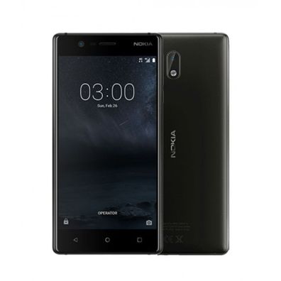 Nokia 3 16GB Matte Black Single Sim TA-1020 - Android 8.0 Guter Zustand OVP