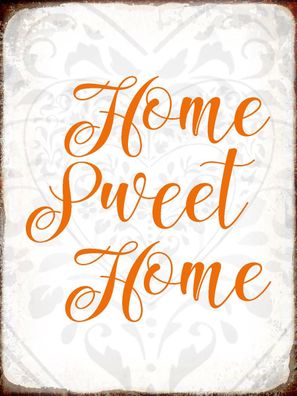 Holzschild 30x40 cm - Home Sweet Home Herz